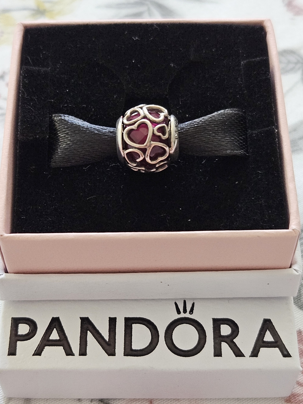 Pandora Encased In Love Charm